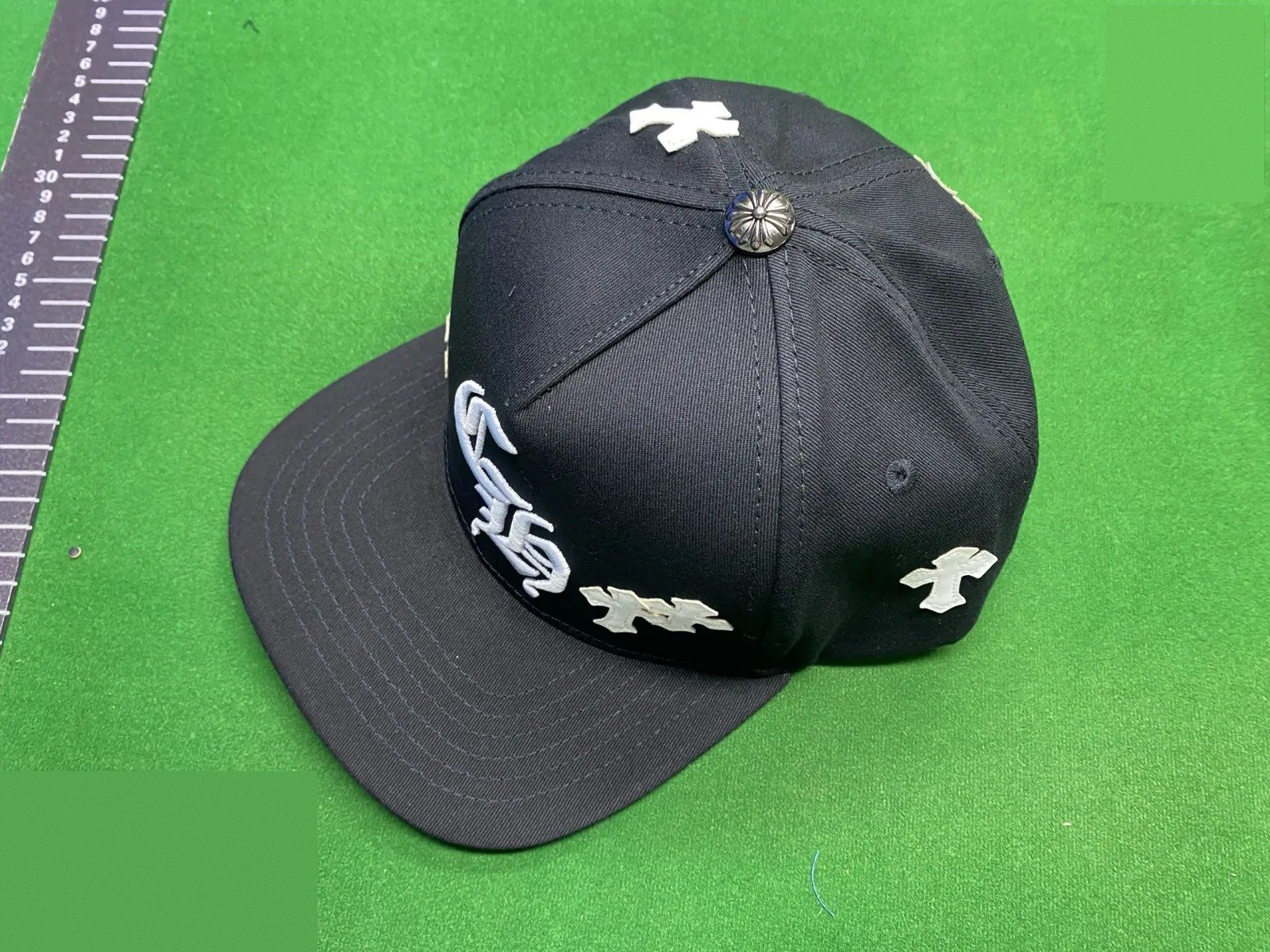 Cross Detail Mesh Trucker Cap -3