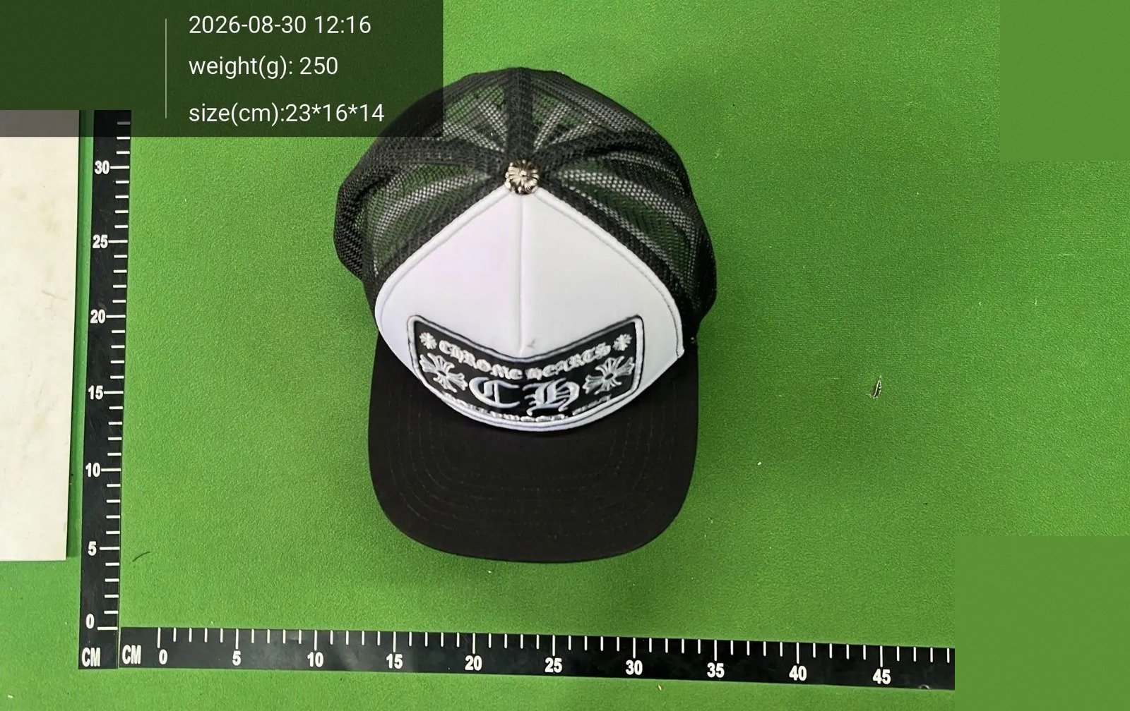 Cross Detail Mesh Trucker Cap -5