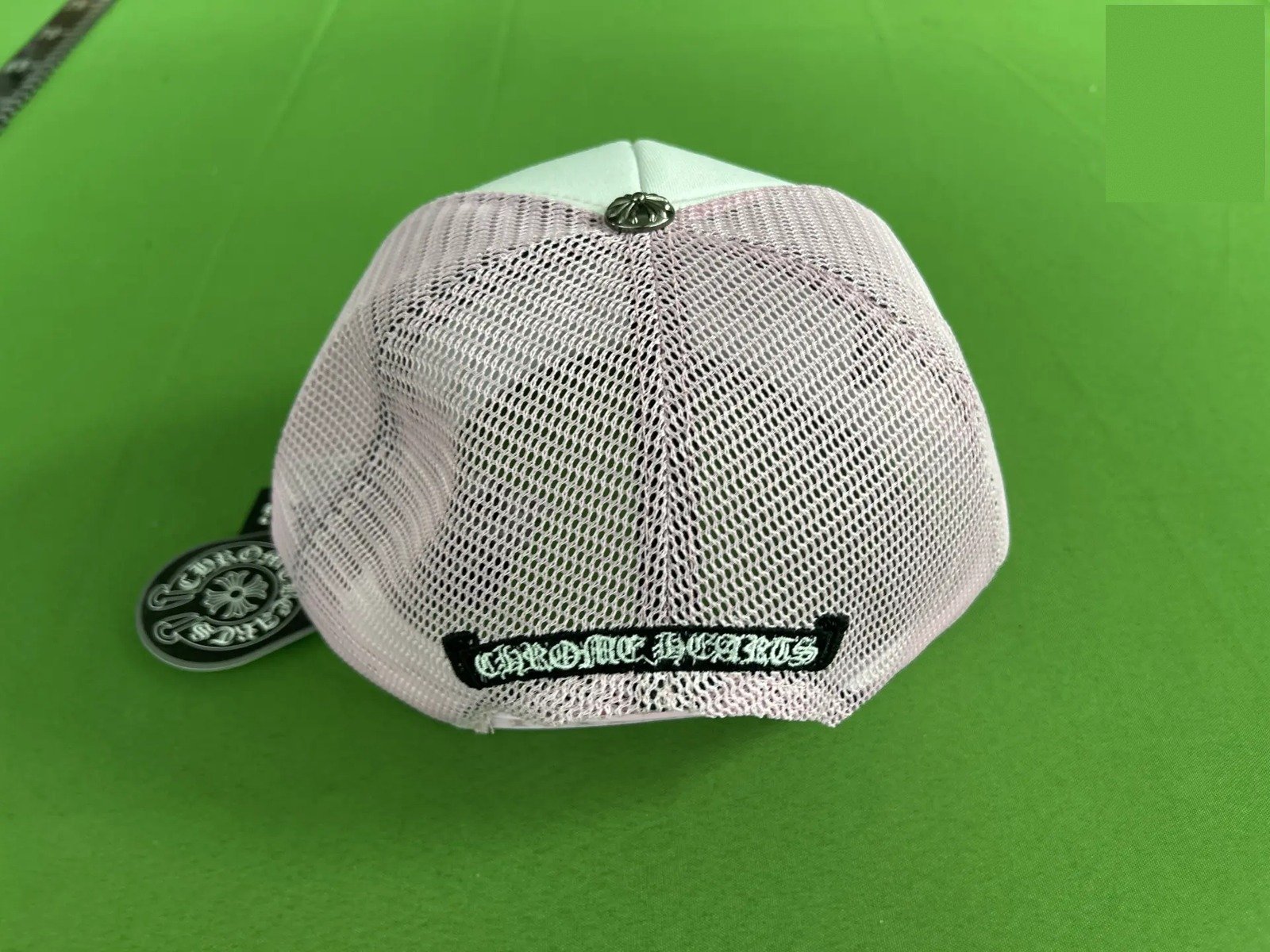 Embroidered Mesh Trucker Cap -4