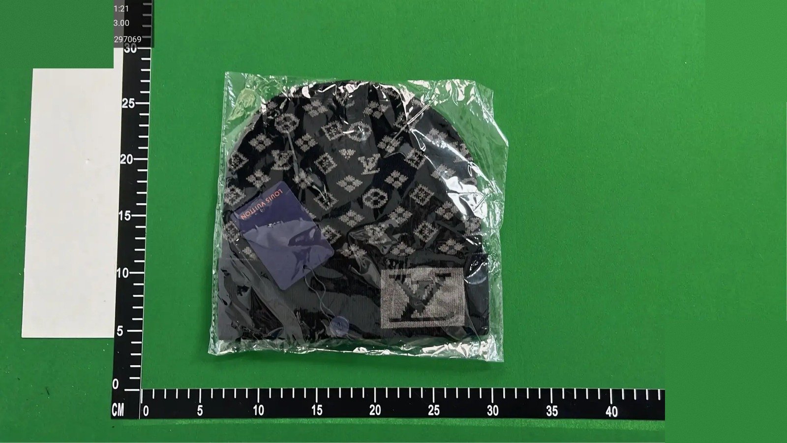 Monogram Knit Beanie -2