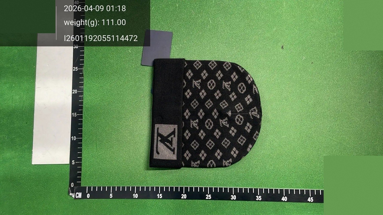 Monogram Knit Beanie -5
