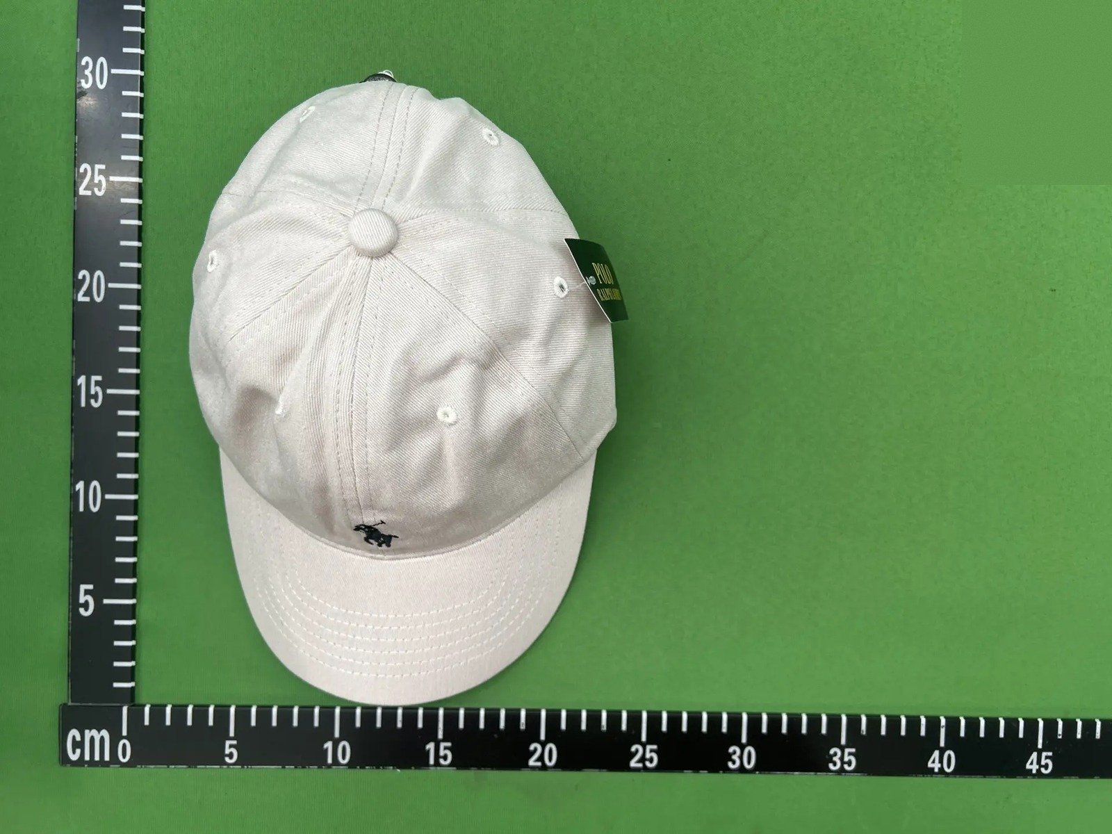 Polo Player Embroidered Baseball Cap -4