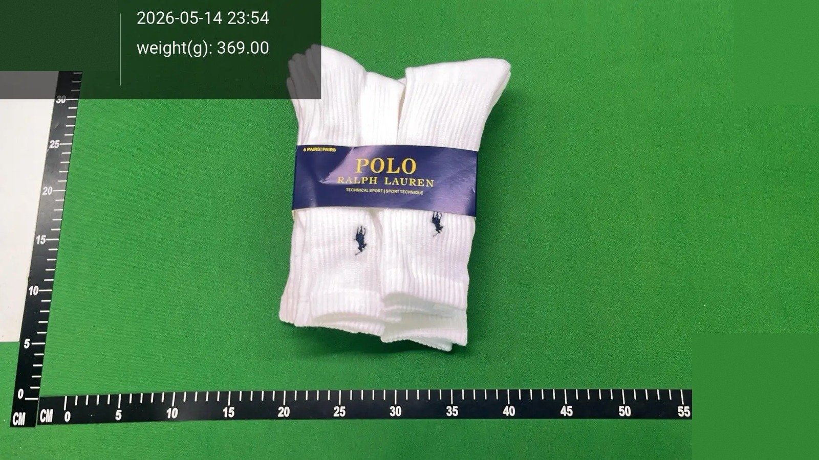 Polo Player Ribbed Crew Socks -4