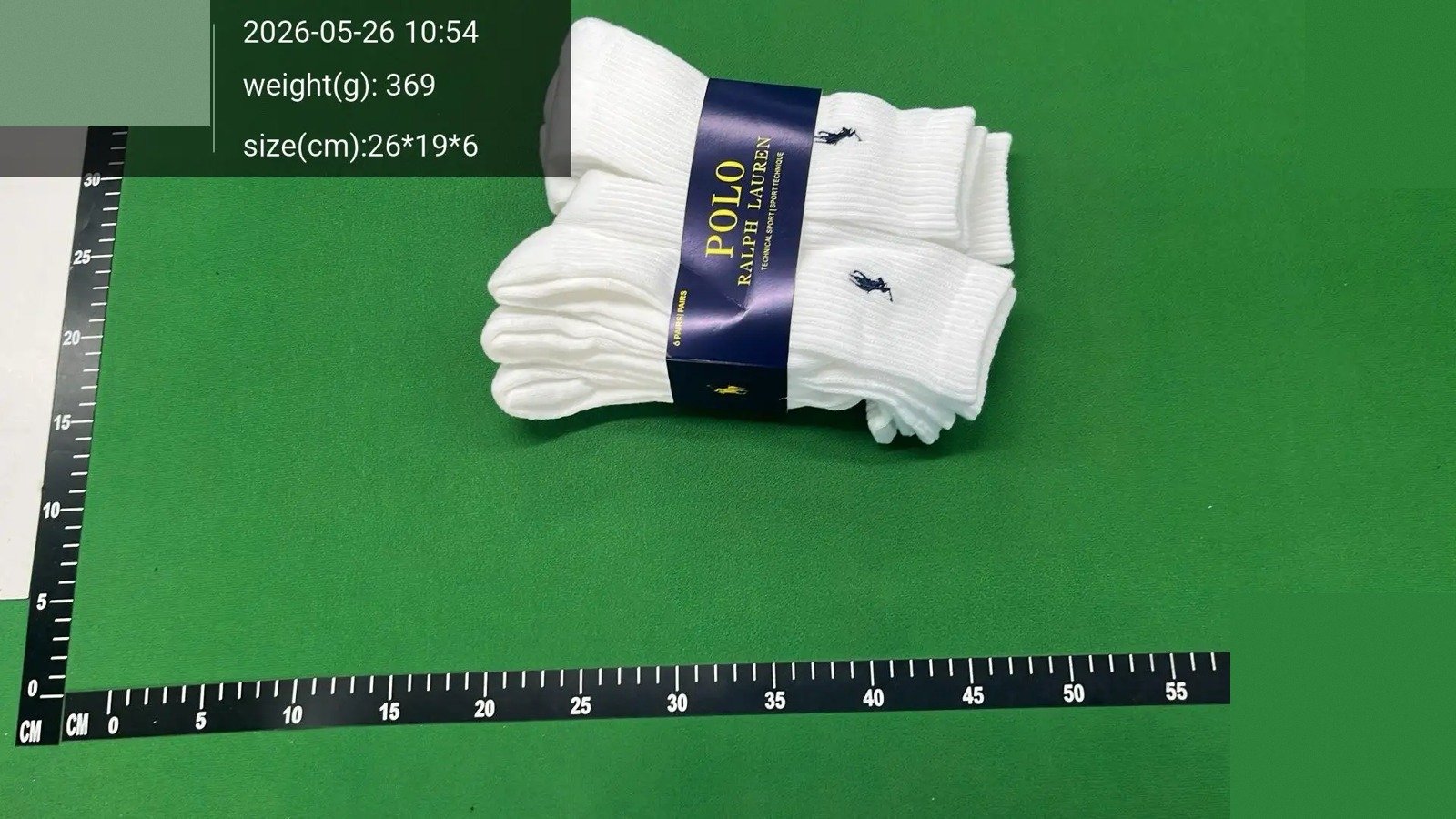 Polo Player Ribbed Crew Socks -5