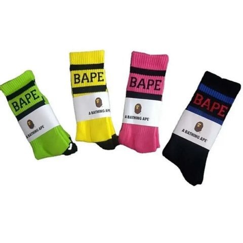 Graphic Crew Sock Color Collec