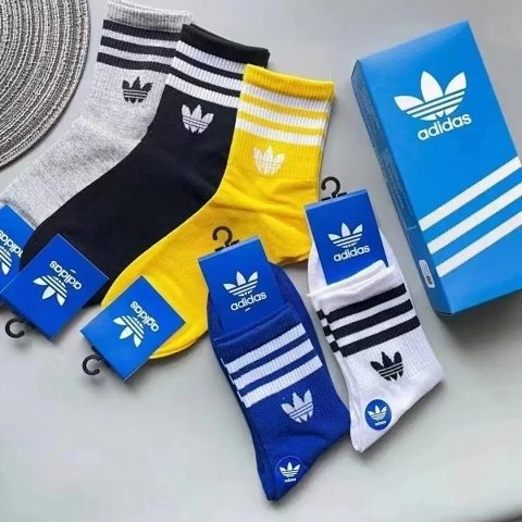 Three-Stripe Ankle Socks