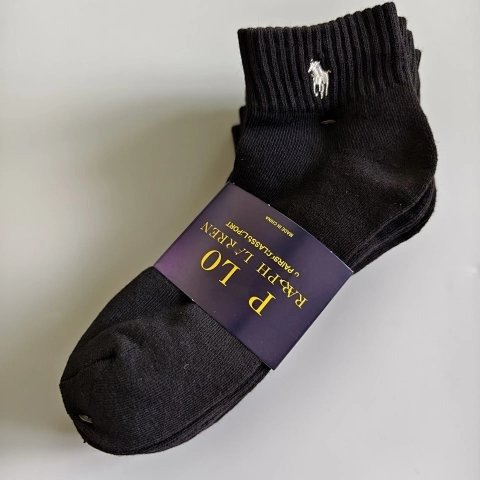 Embroidered Crew Socks