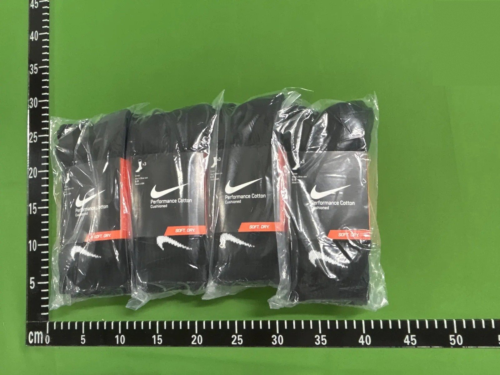 Three-Pair Ribbed Sport Socks 5