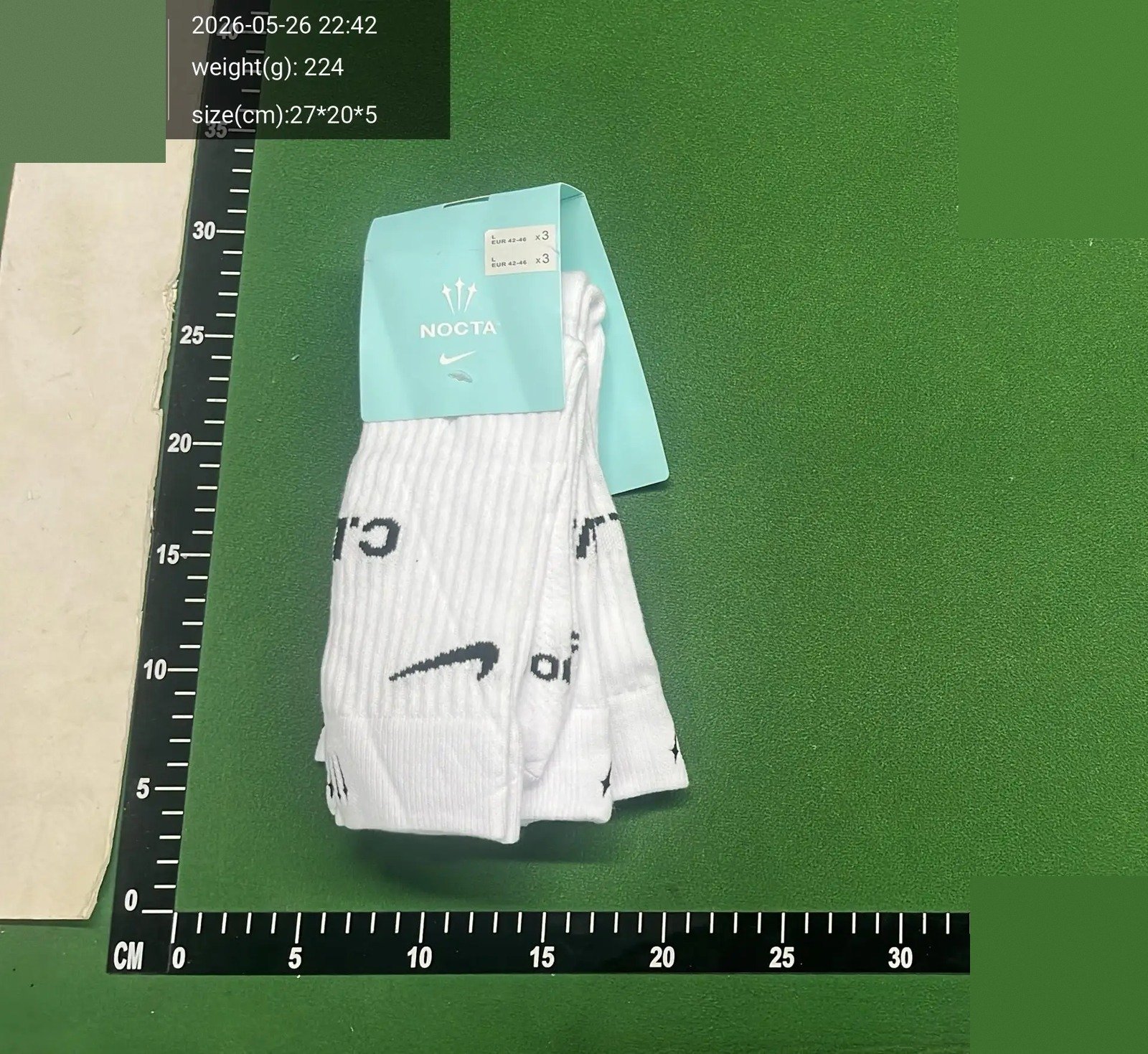 White Crew Sock Collection 4