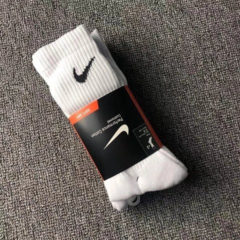 White Crew Sport Socks