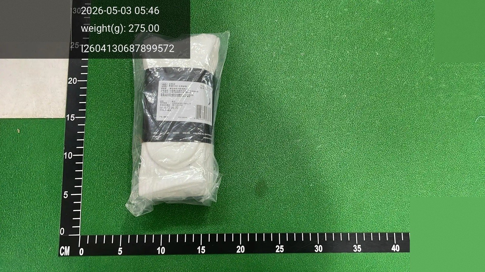 White Crew Sport Socks 3