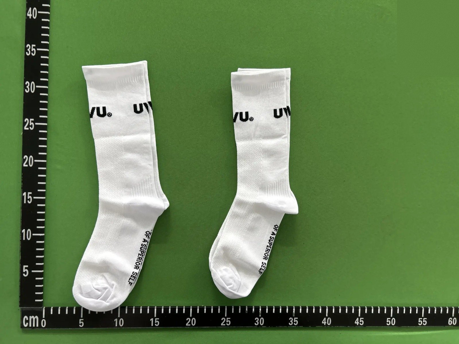 Logo Ribbed Crew Socks 2