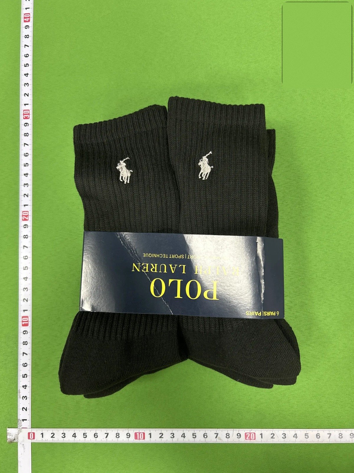 Polo Player Ribbed Sock Set 6