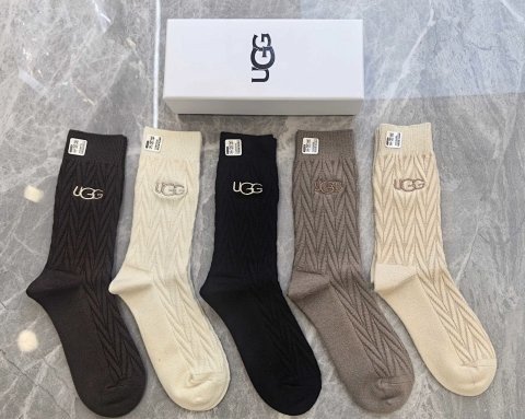 Lettered Crew Sock Color Colle