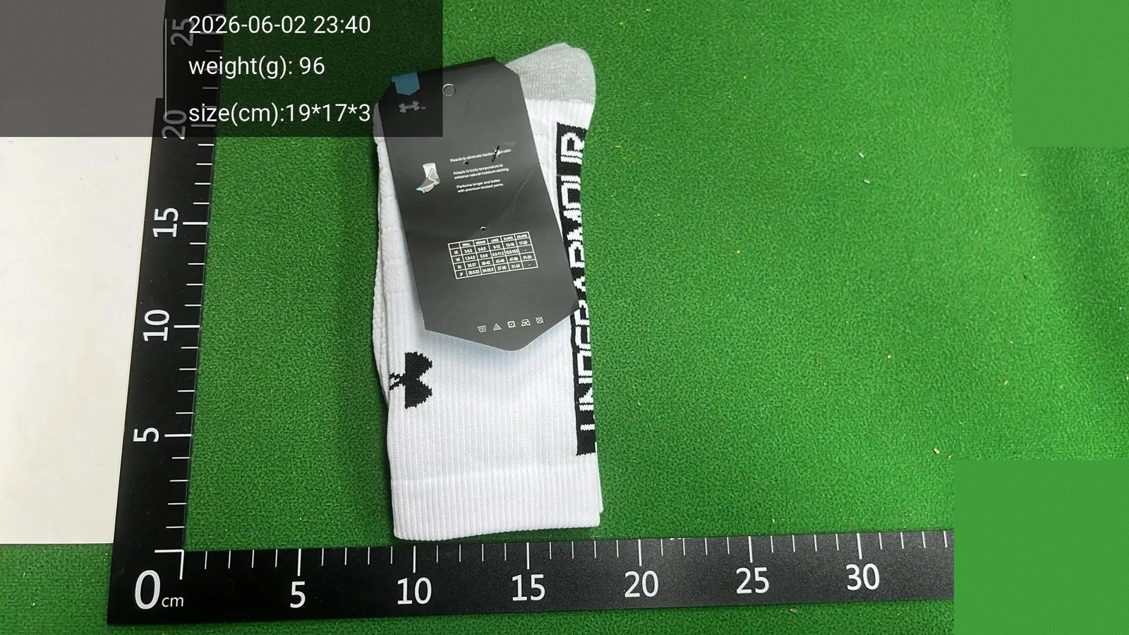 White Crew Sport Socks 2