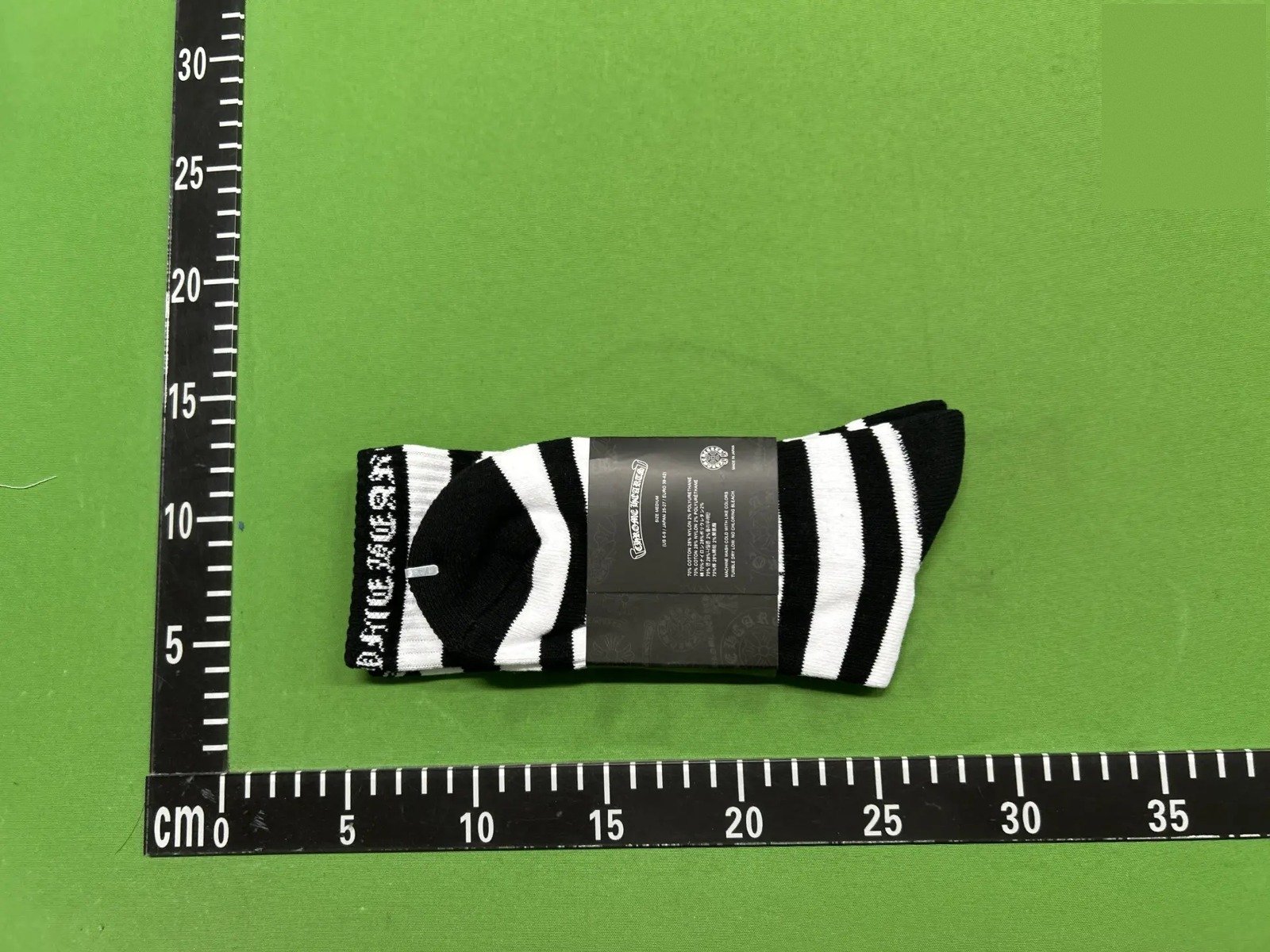 Gothic Letter Crew Socks -6