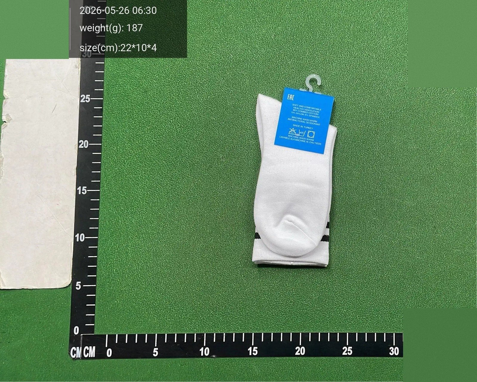 Three-Stripe Ankle Sock Collec source image 4