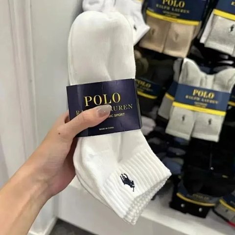 Polo Player Crew Socks